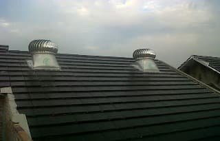 Pemasangan Turboair Turbine Ventilator proyek 64